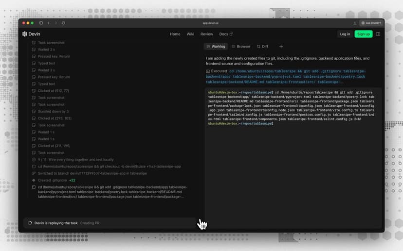 Cognition launch post on X