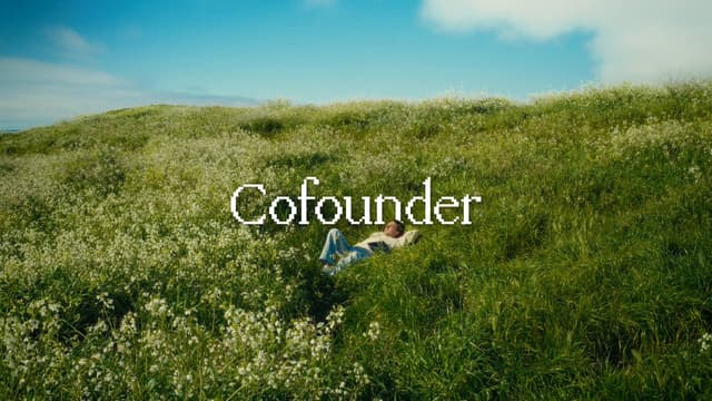 Cofounder launch post