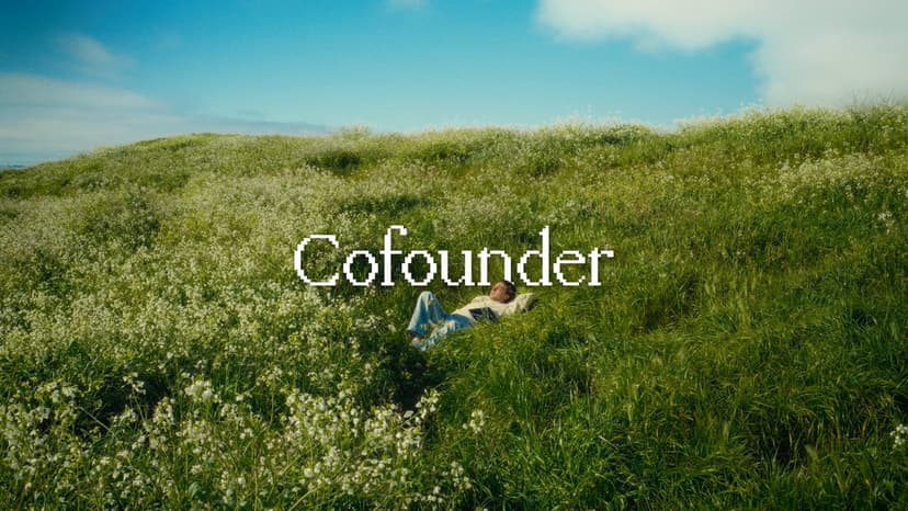 Cofounder launch post on X