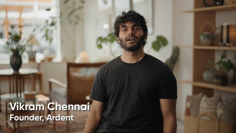 Ardent launch post on X