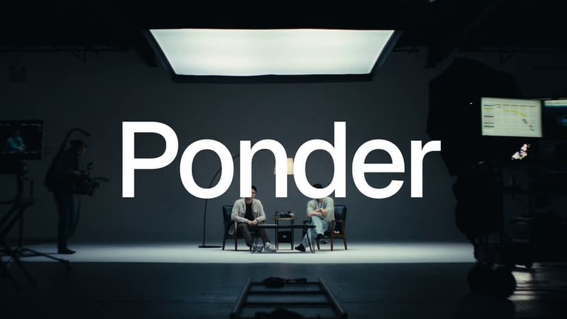 Ponder launch post on X