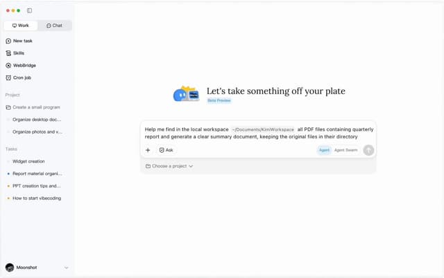 Kimi.ai launch post