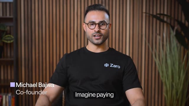 Zaro launch post