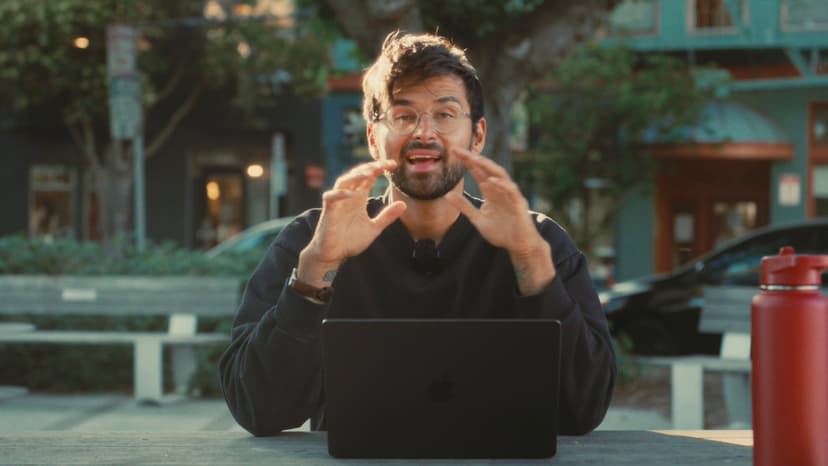 Clicky launch post on X