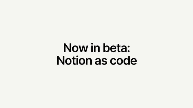 Notion launch post