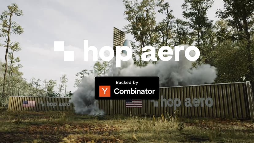 Hop Aero launch post on X