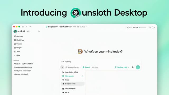 Unsloth AI launch post