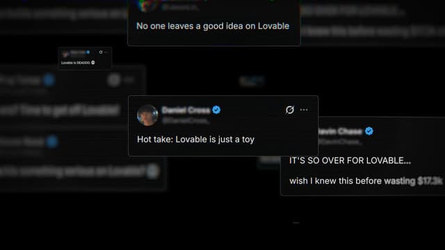 Lovable launch post