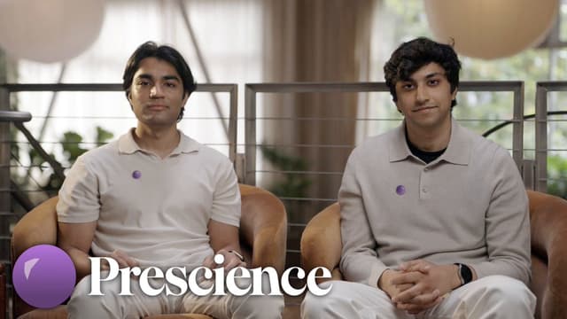Prescience launch post