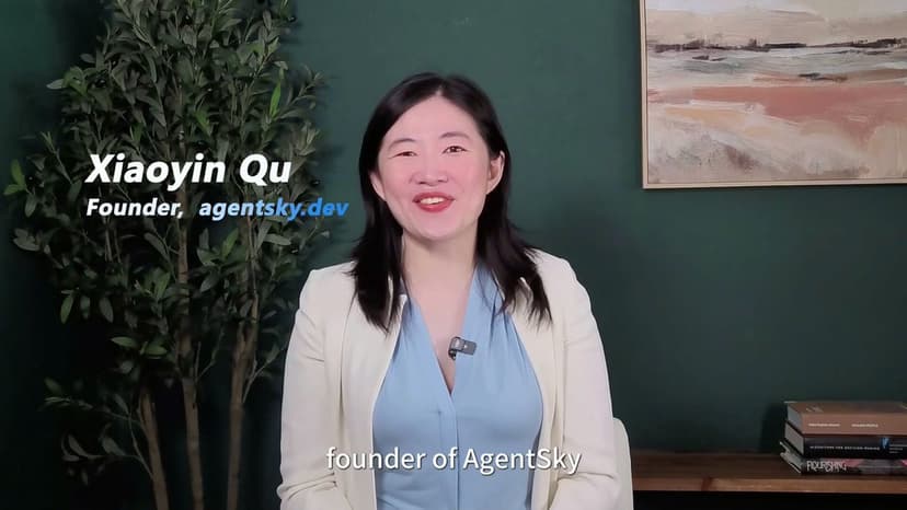 AgentSky launch post on X