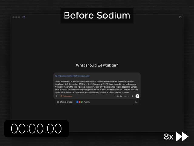 Result launch post
