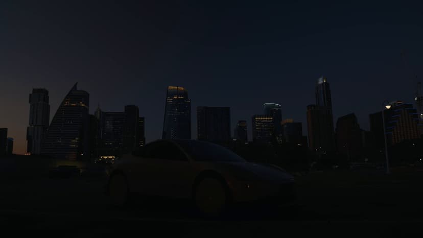 Tesla launch post on X