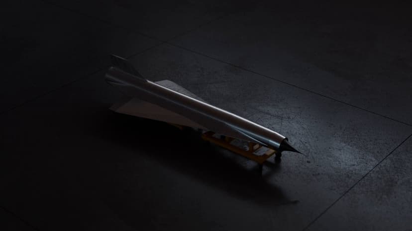Hermeus launch post on X