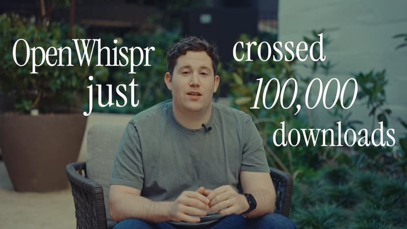 OpenWhispr launch post on X