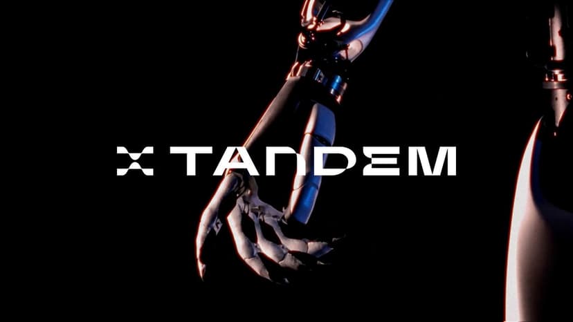 Tandem Intelligence Inc launch post on X