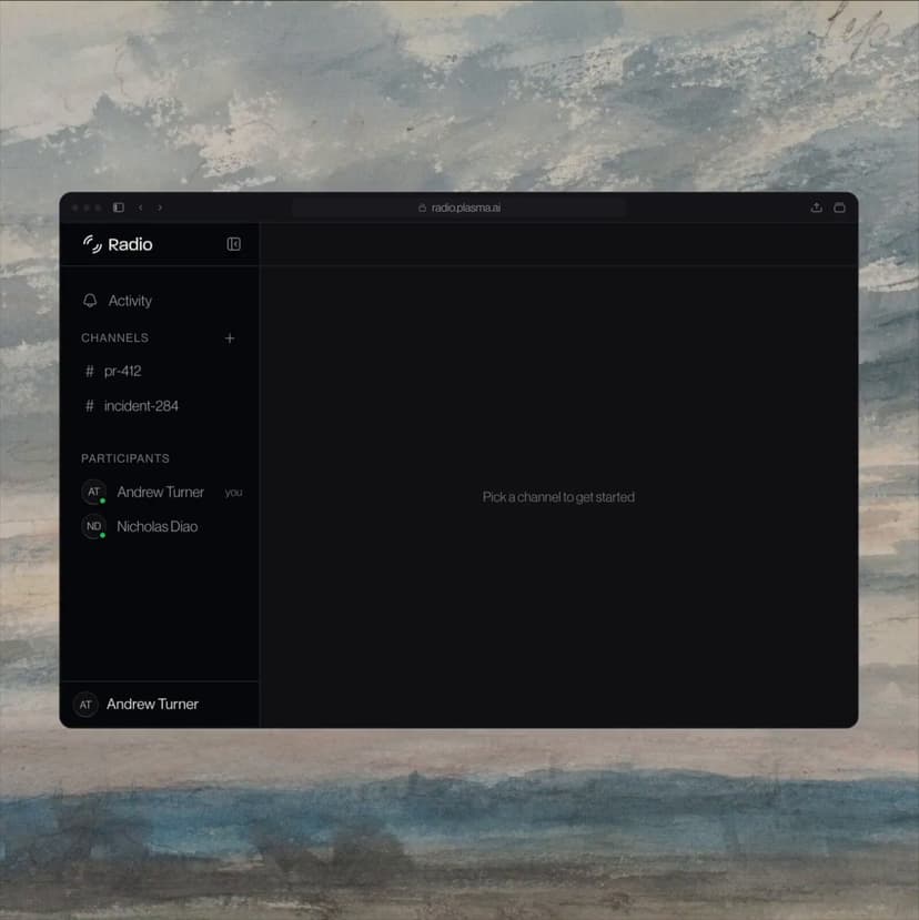 Plasma AI launch post on X