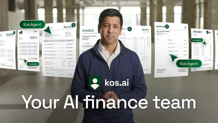 Kos AI launch post on X