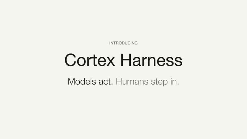 CortexAI launch post on X