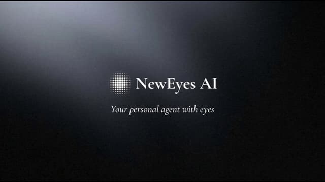 NewEyes AI launch post