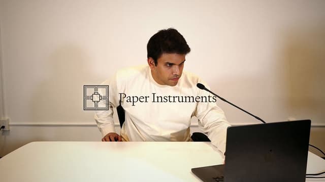 Paper Instruments launch post