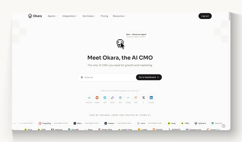 Okara launch post on X