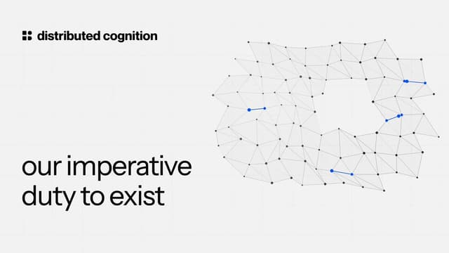 distributed cognition launch post