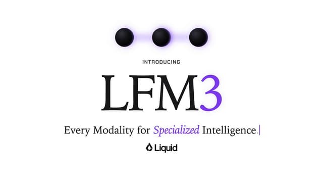 Liquid AI launch post