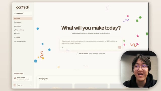 Confetti launch post