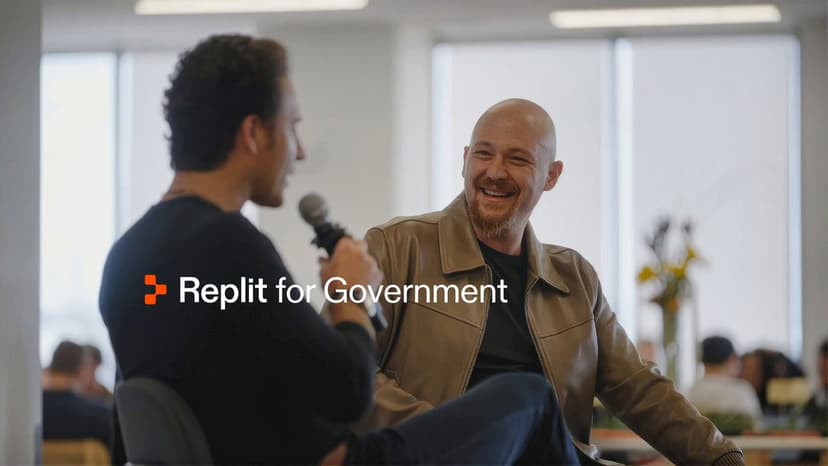 Replit launch post on X