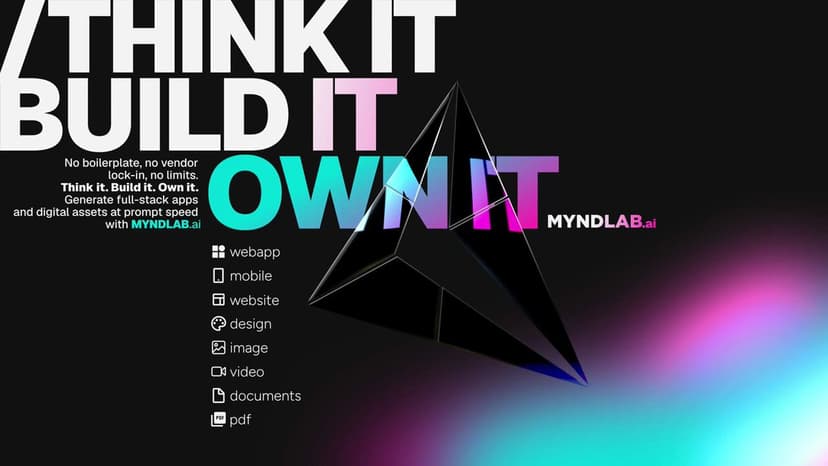 Myndlab launch post on X