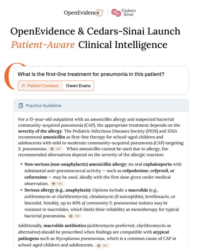 OpenEvidence launch post