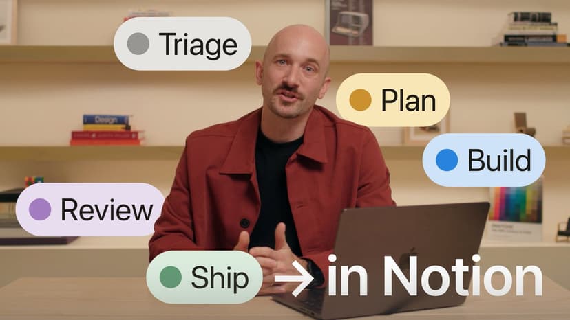 Notion launch post on X