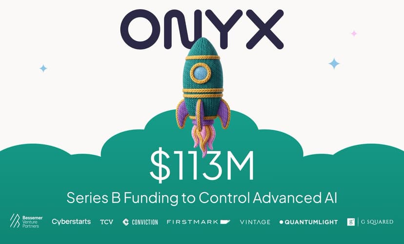 Onyx Security launch post on X