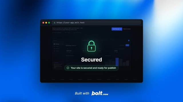 Bolt launch post