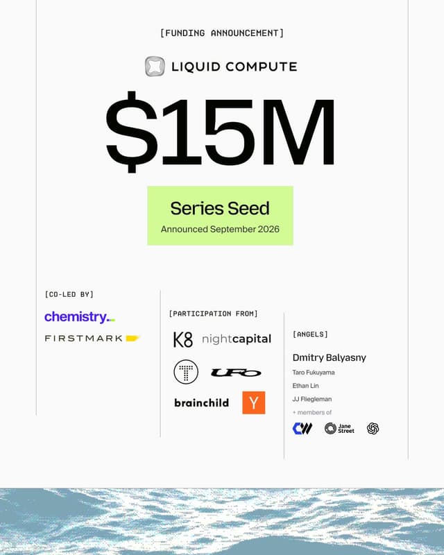 Liquid Compute launch post