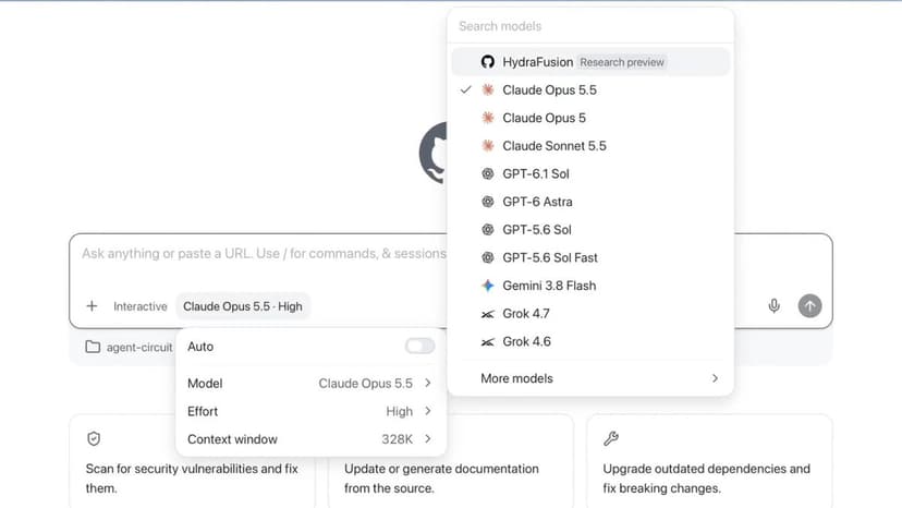 GitHub launch post on X