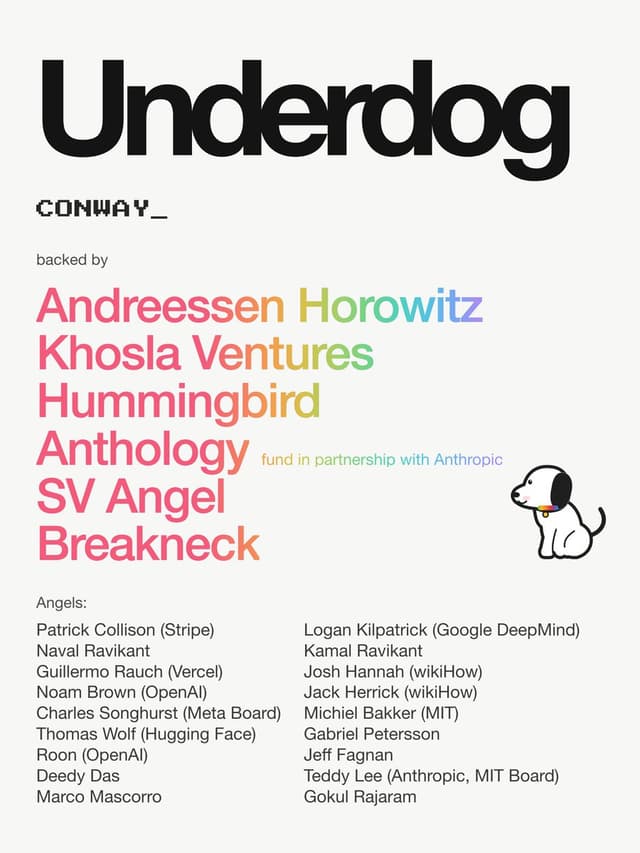 Underdog launch post