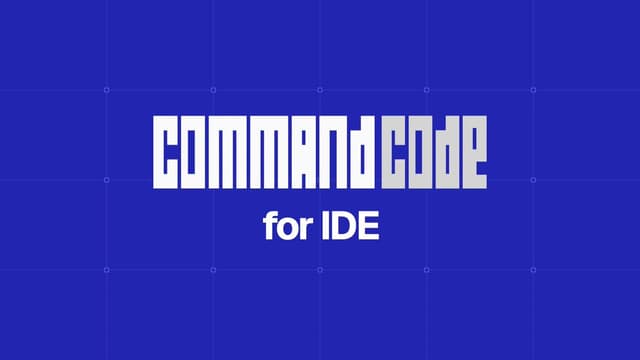 Command Code launch post