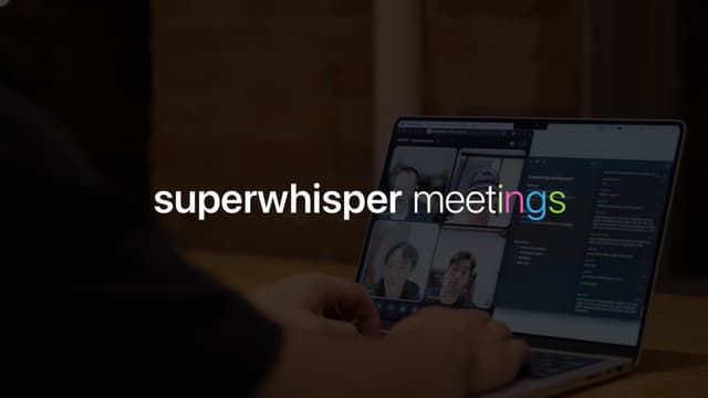 superwhisper launch post
