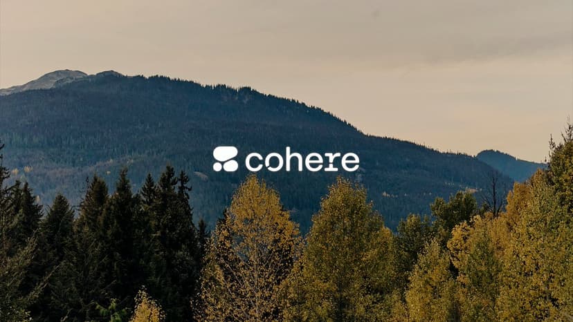 Cohere launch post on X
